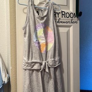 Converse, all-star gray and purple jumper